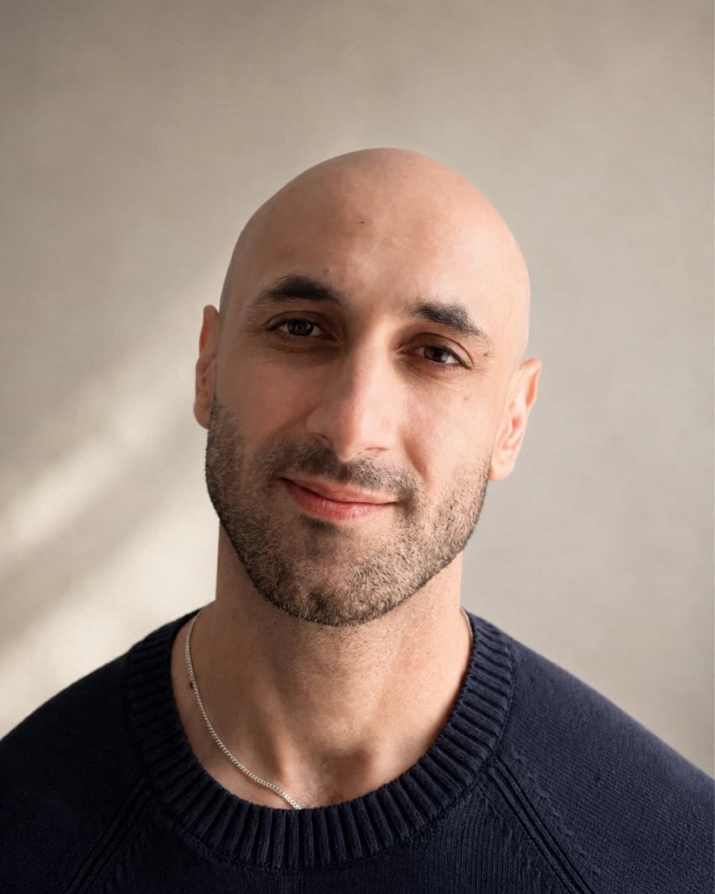 Portrait of Wajid Nasser, founder of Viore